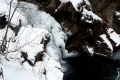 lodowy wodospad Zaskalnik