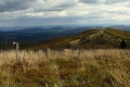 spojrzenie w stronę Przełęczy Beskid Żydowski
