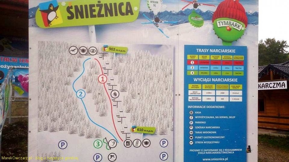 plan stacji narciarskiej