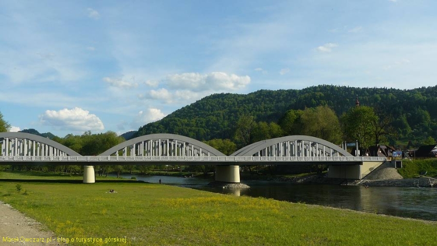 nowy most na Dunajcu w Krościenku
