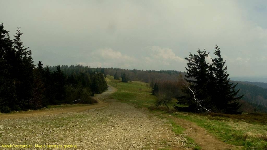 krajobraz Beskidu Śląsko-Morawskiego
