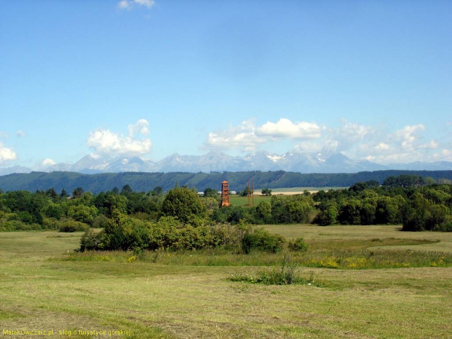 panorama Tatr z Podlesoka