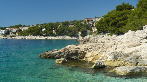 Okolice Primosten- skalista plaża, stare miasto i zachody słońca nad Adriatykiem, czyli magia Chorwacji