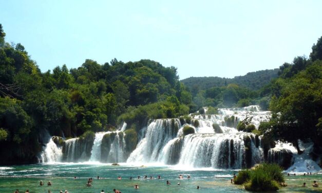 Zwiedzanie Parku Narodowego Krka na Chorwacji