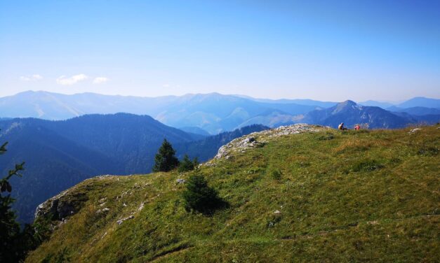 Wejście na Poludnicę, Končitý vrch i Kúpeľ w Niżnych Tatrach