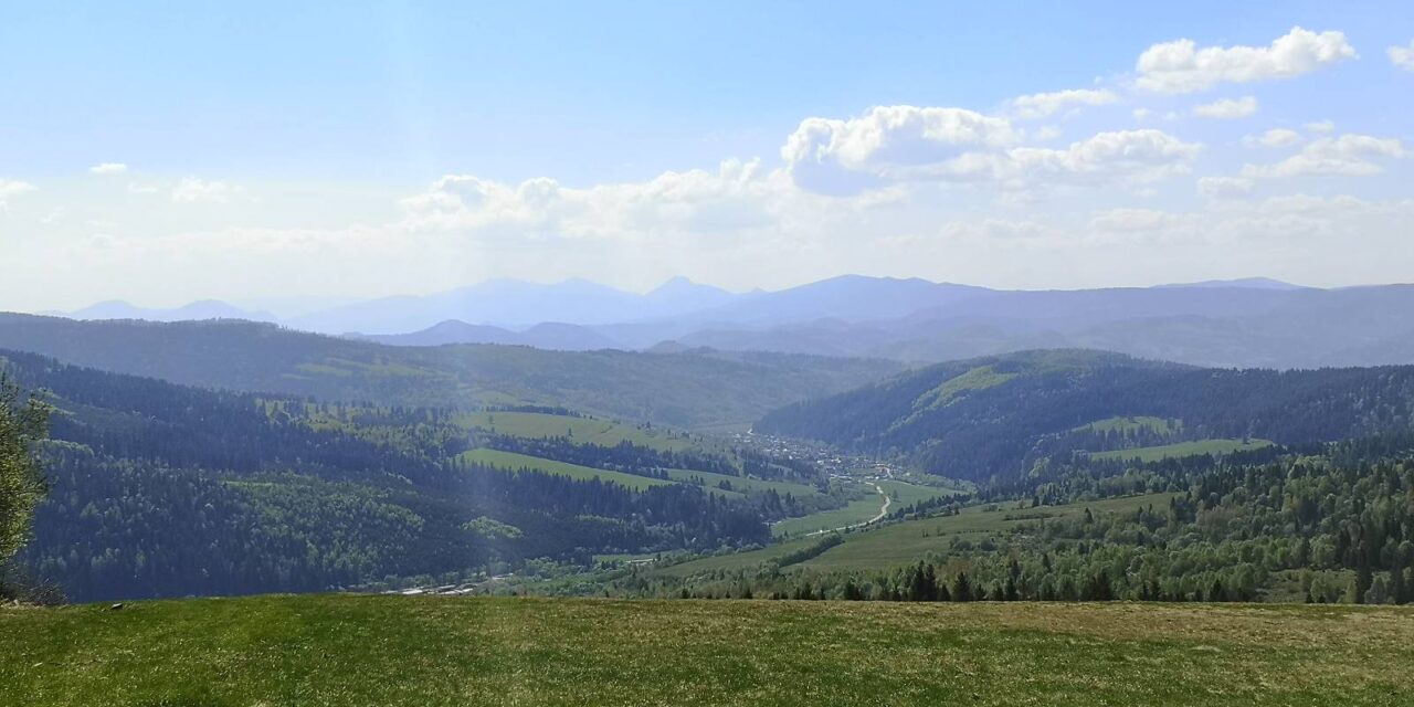 Spacer z Brezovicy do Zábiedova przez Ostry Vrch i Skorušinę